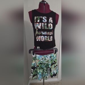 Jurassic World Tropical Print Set